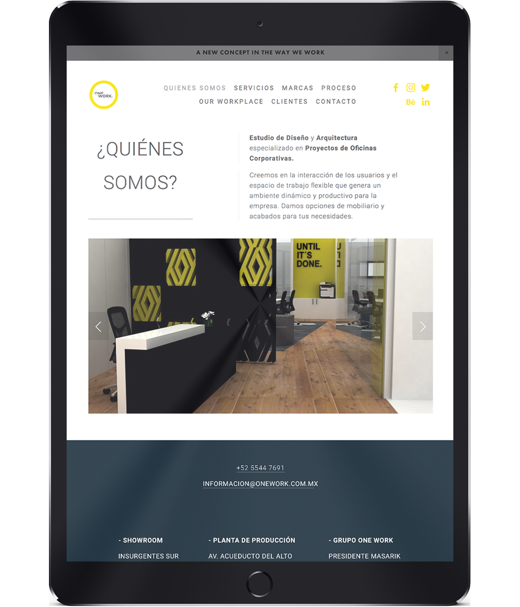 Web Contentment Desarrollado por Fluo Mx